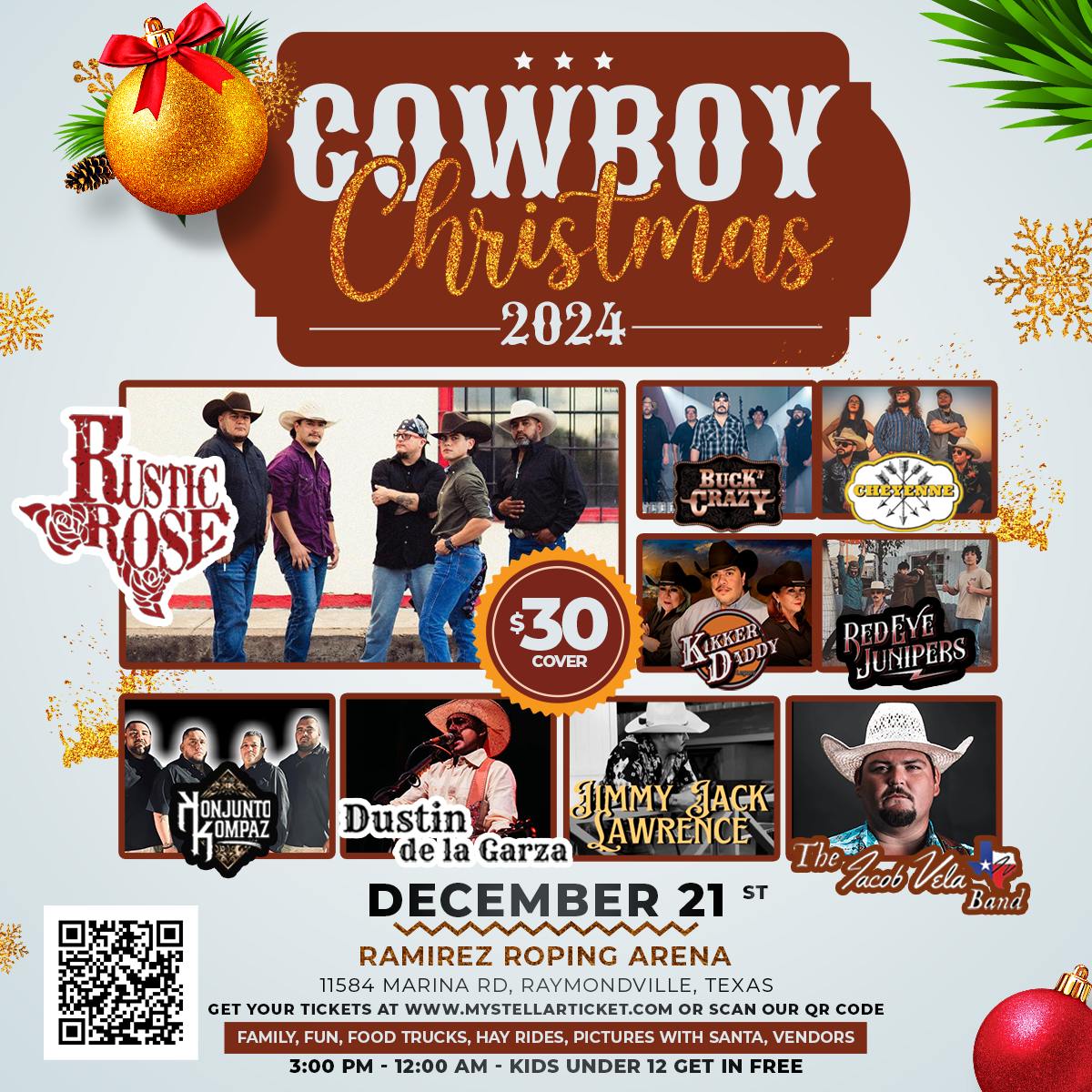 Cowboy Christmas General Admission - LAWN